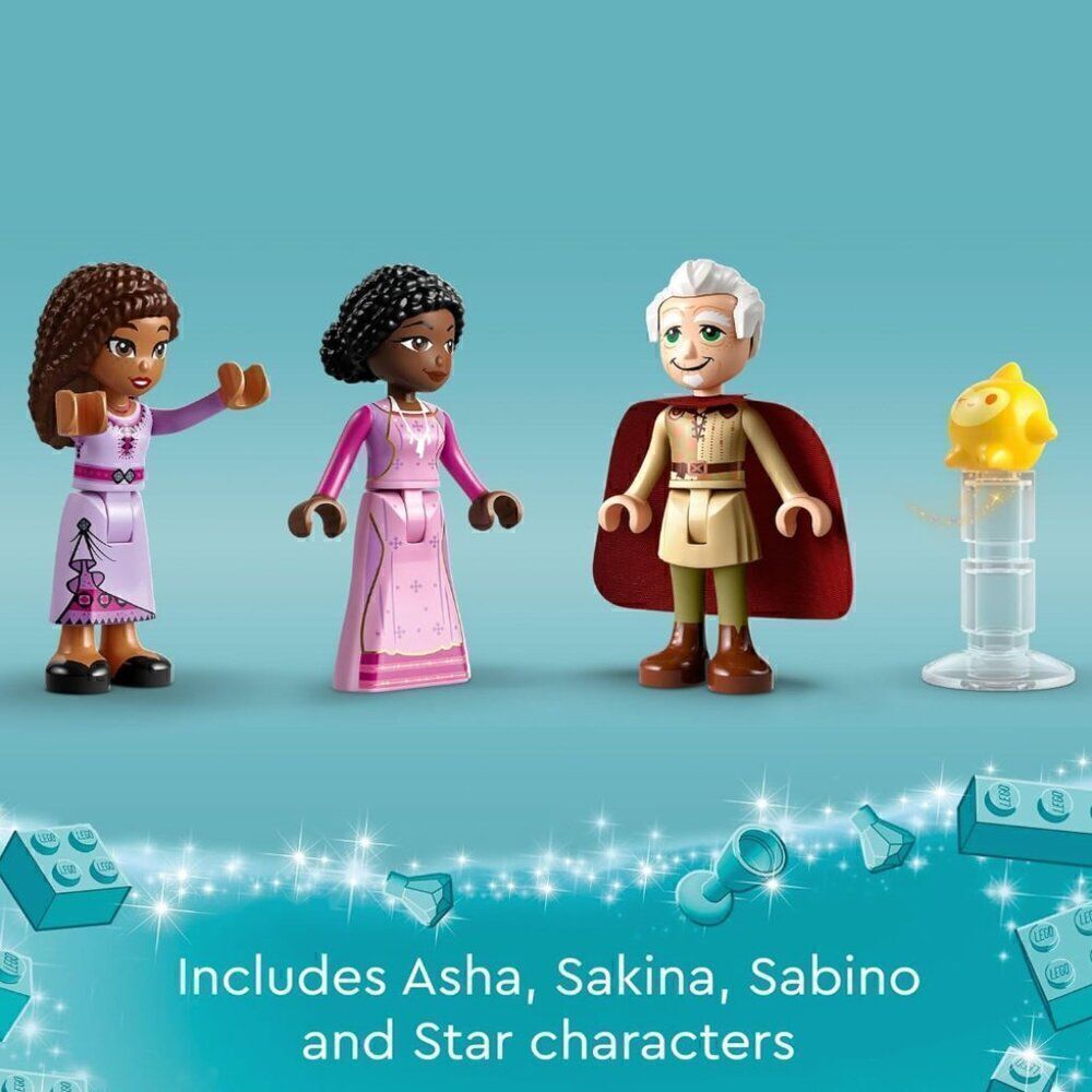 LEGO Disney Wish: Asha’s Cottage 43231 Building Toy Set, A Cottage for Role-Play - Picture 6 of 6
